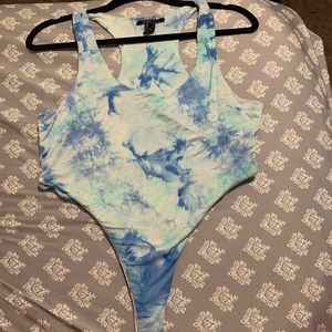 Razor Back Tie Dye Bodysuit
